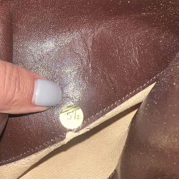 Philip Joseph made in Italy leather boots in brownWomen's size 5.5 like new! - Picture 8 of 8